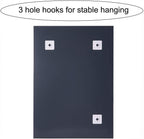 Beveled Modern Glass Wall Mirror — 18" - View 7