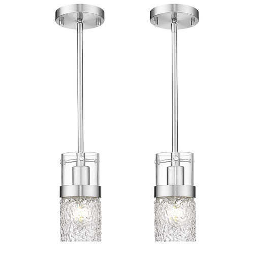 Adjustable Modern Black Pendant Light — 3.5"
