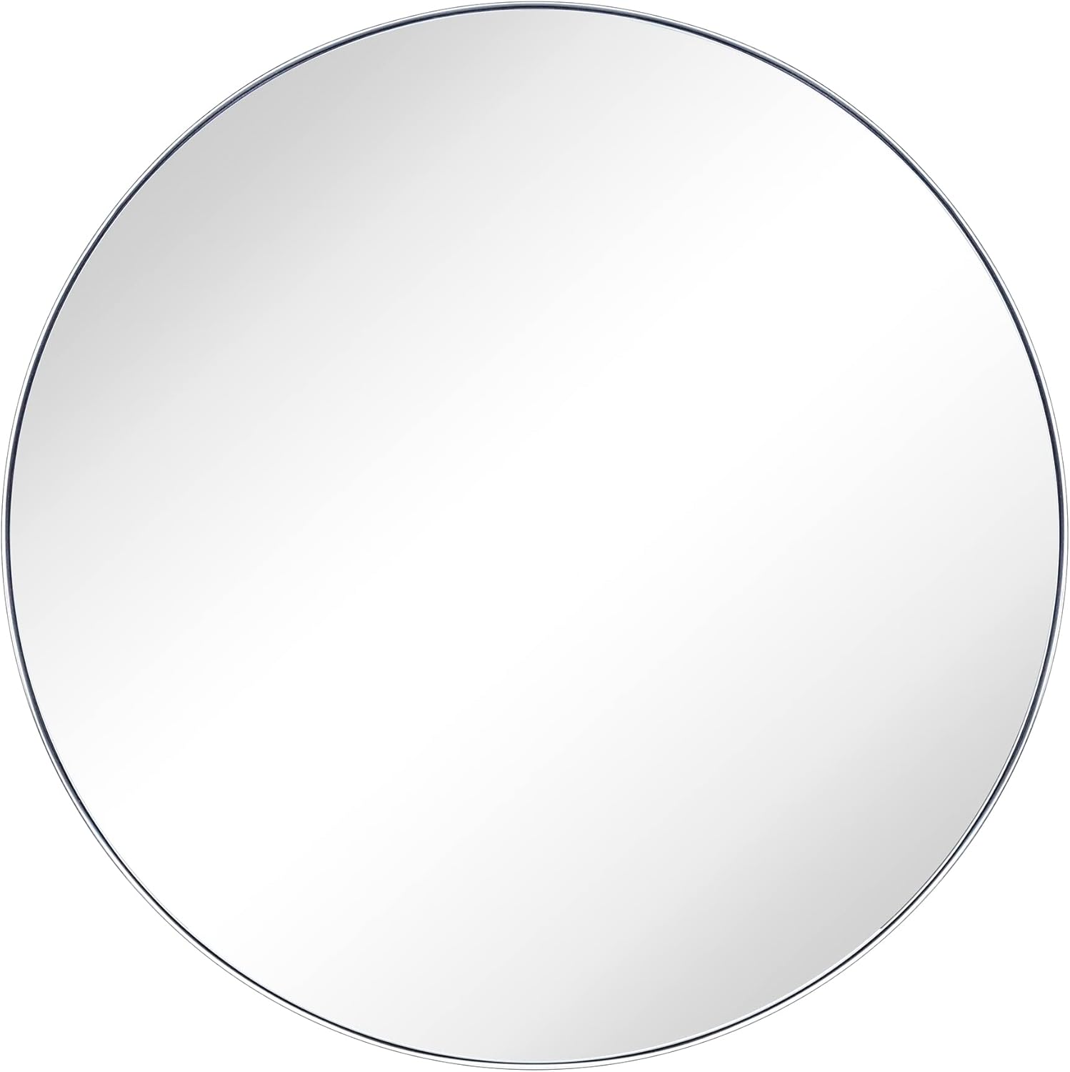 Black Round Mirror — 30" - View 5