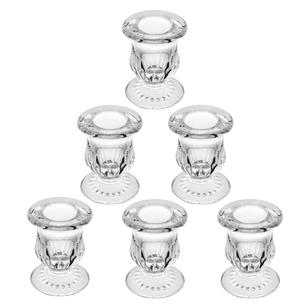 Luxe Glass Candle — Set of 6