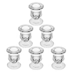 Luxe Glass Candle — Set of 6