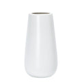 Oval Black Vase — 10" — 8 Inch