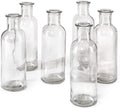 Blue Flower Vase — Clear, Medium, Set of 6