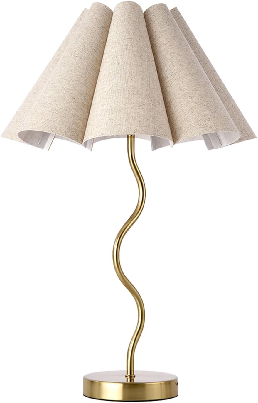 Luxe Black Desk Lamp — Gold
