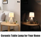 Modern Ceramic Nightstand Lamp - View 6