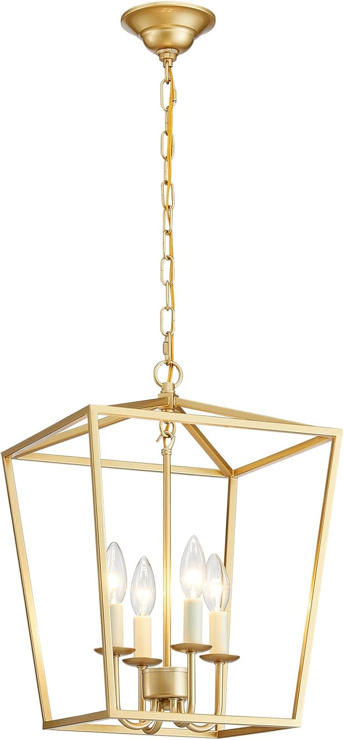 Farmhouse Black Candle — 4-Light — CL012-Golden