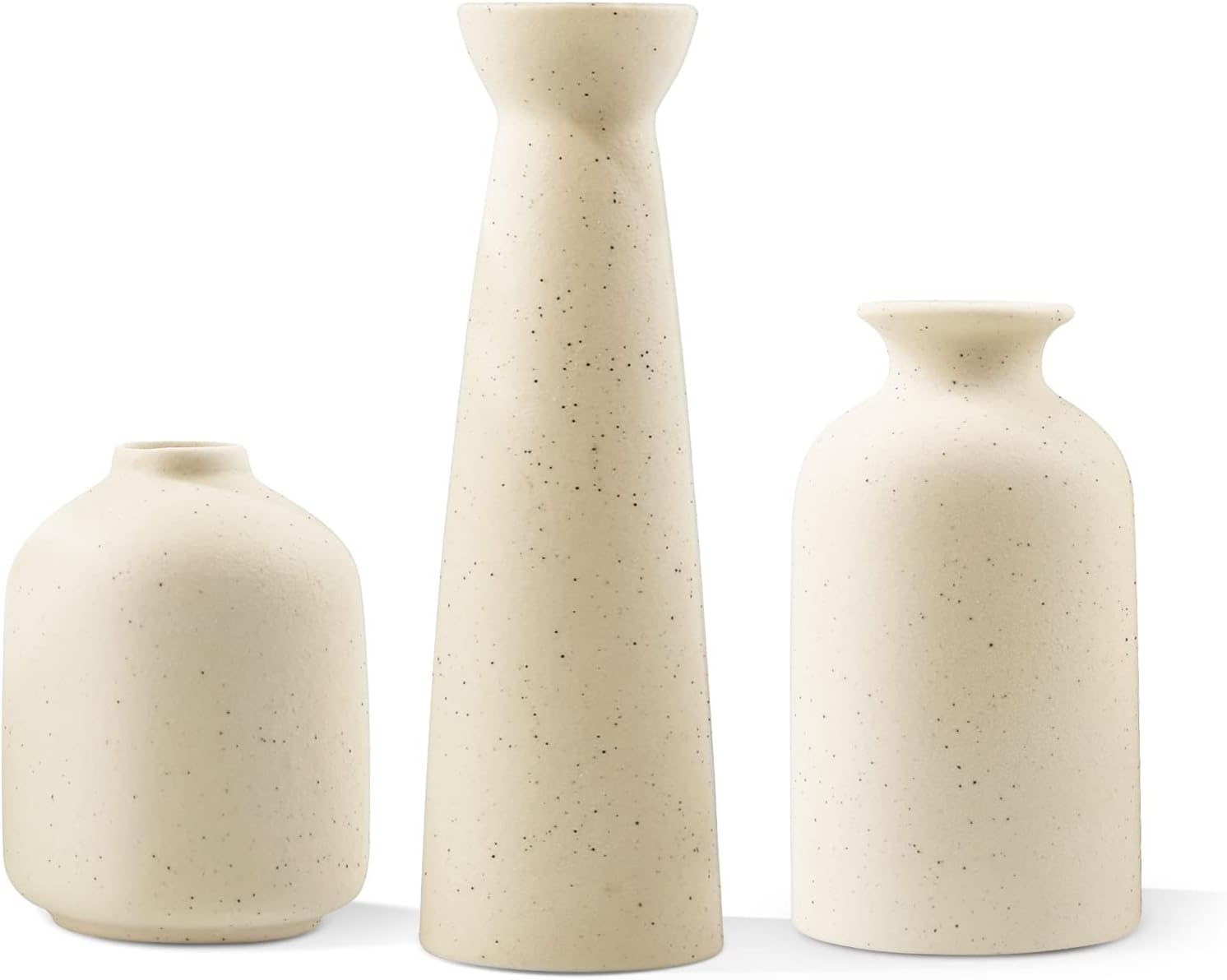 Boho Beige Vase — Beige
