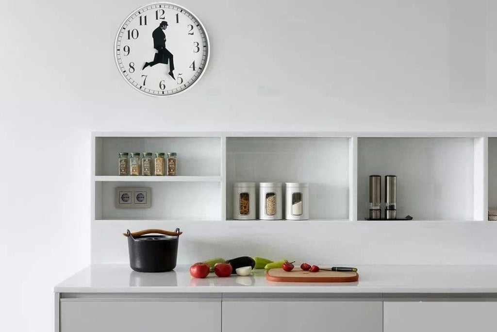 Black Wall Clock - View 3