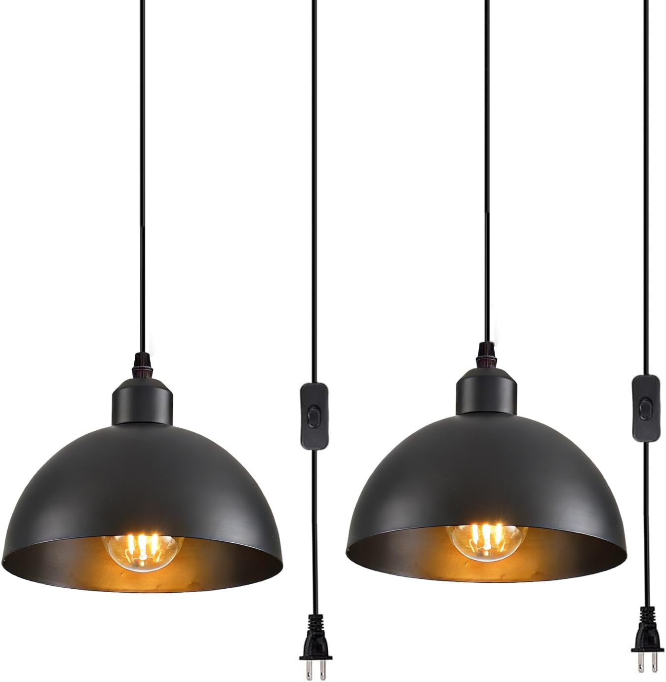 Farmhouse Metal Chandelier — 2 Packs F