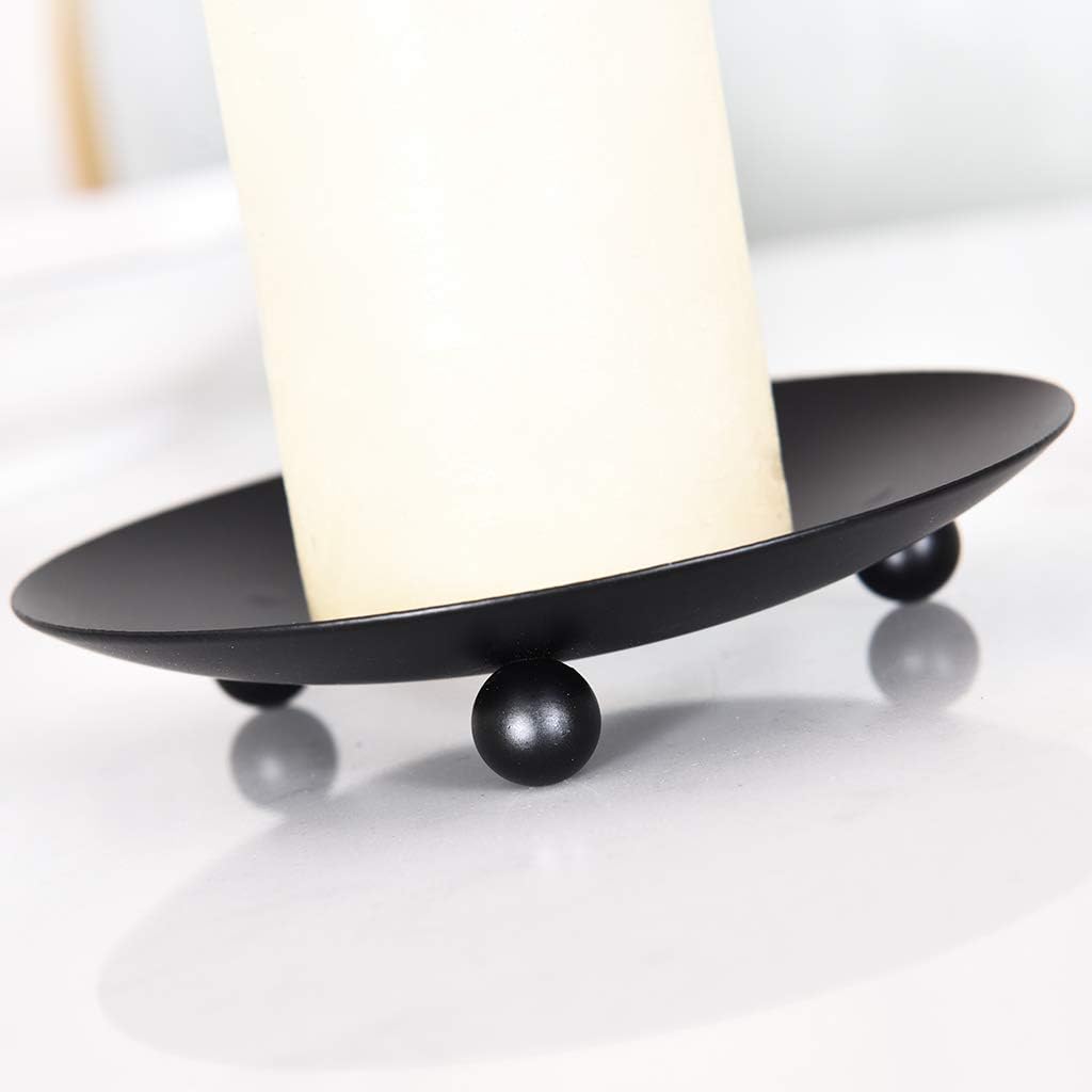 Metal Pillar Candle — 37" - View 2