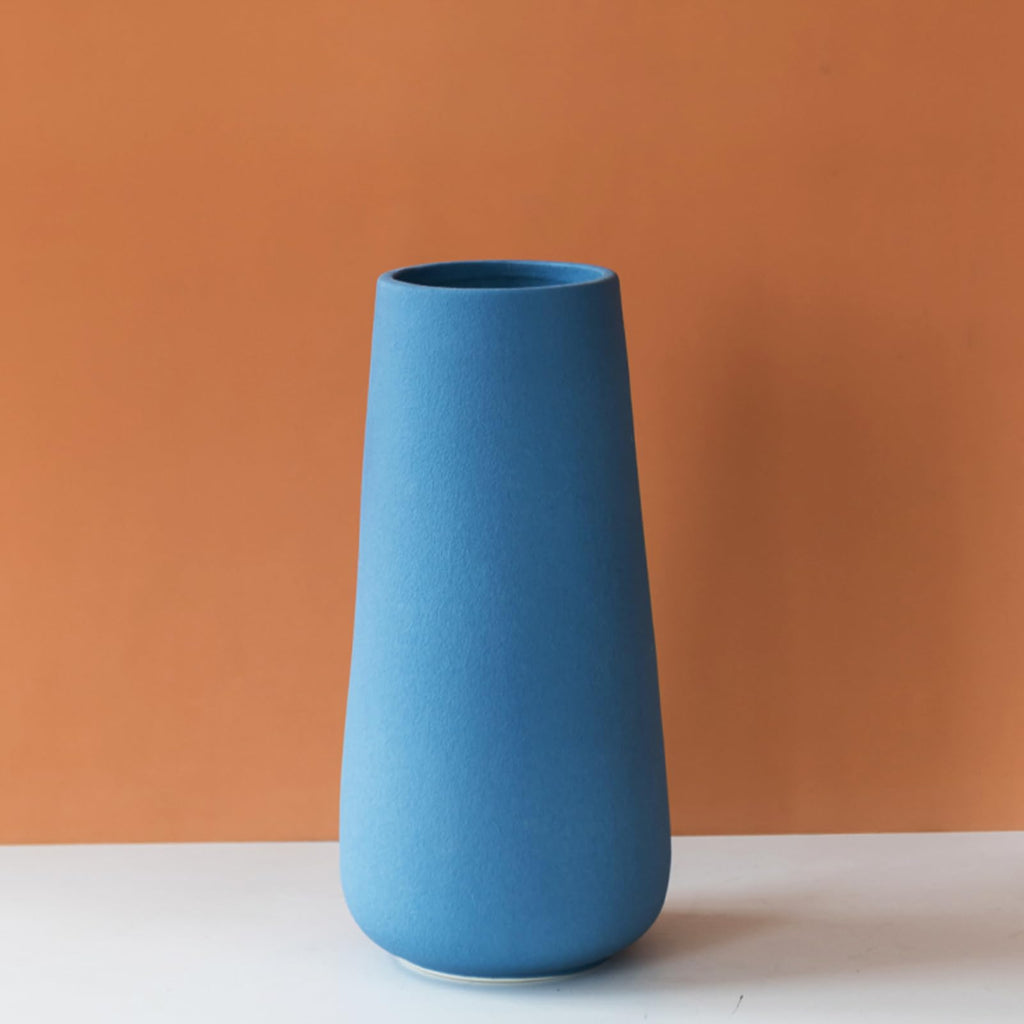 Modern Blue Vase — 7.7"