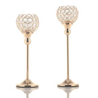 Luxe Gold Pillar Candle — 13"
