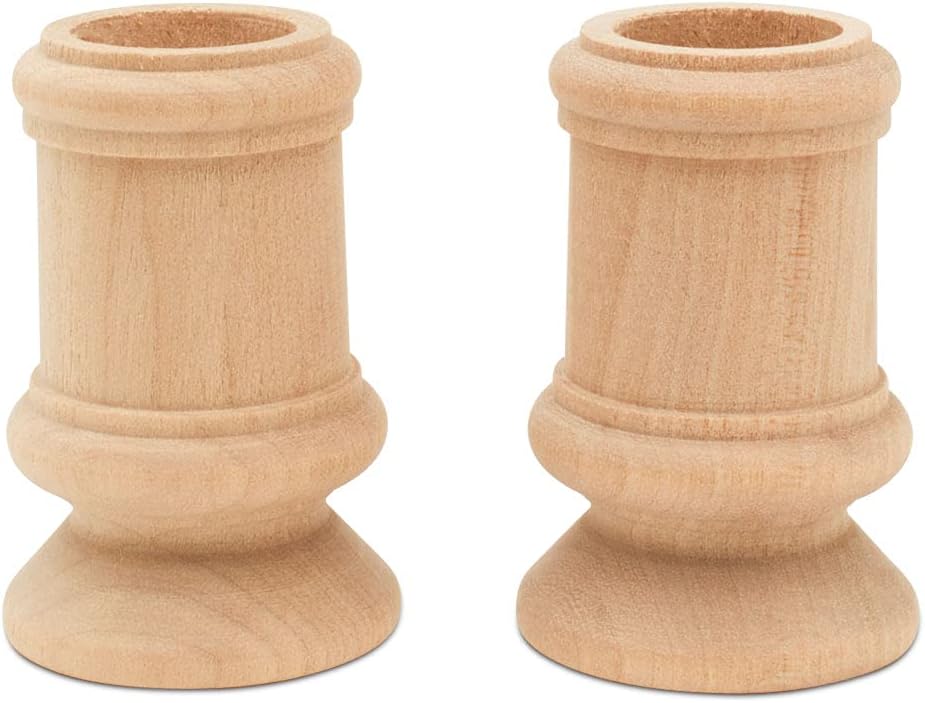 Farmhouse Wood Wall Art — 4" — Pack of 25