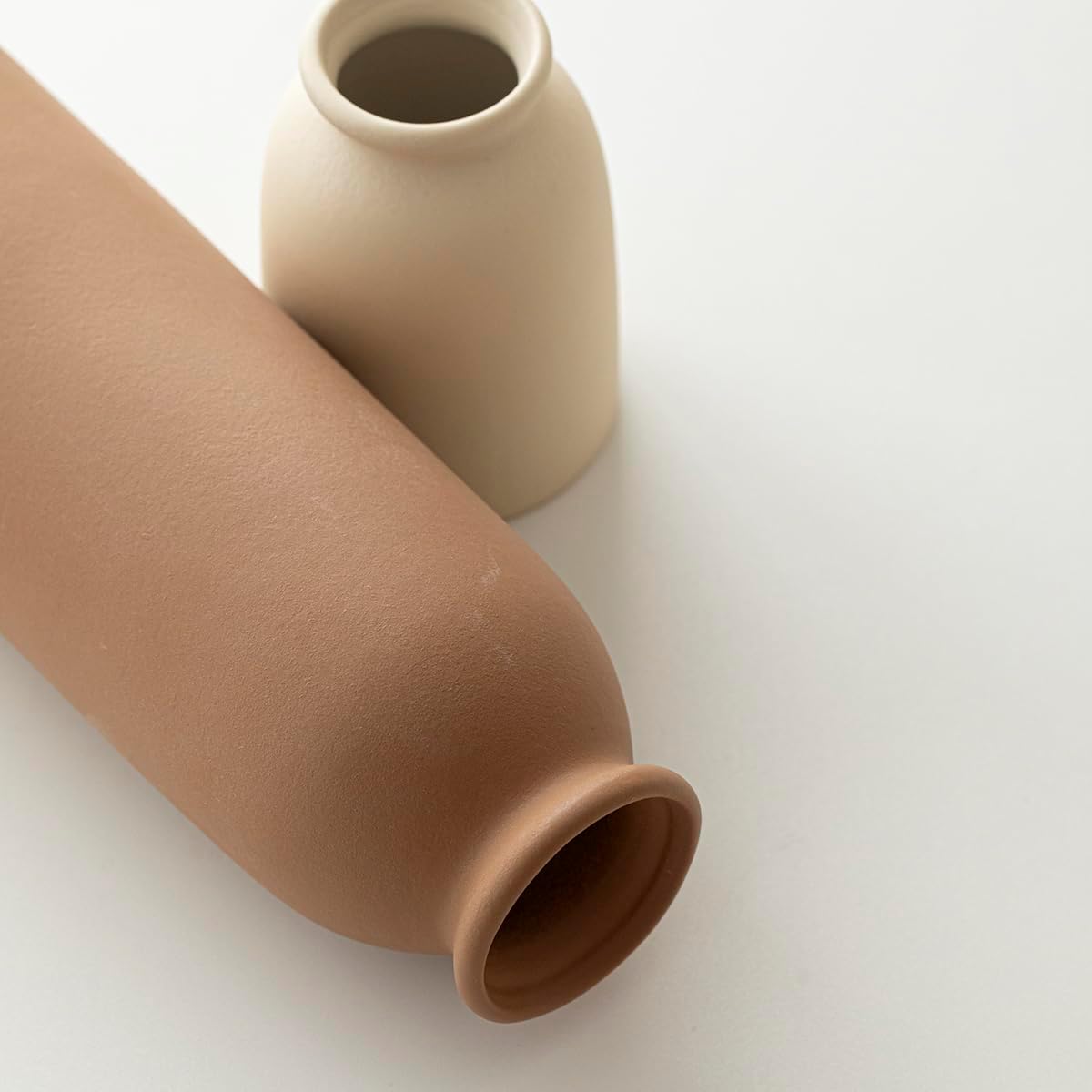 Boho Beige Vase Set — 4" - View 8