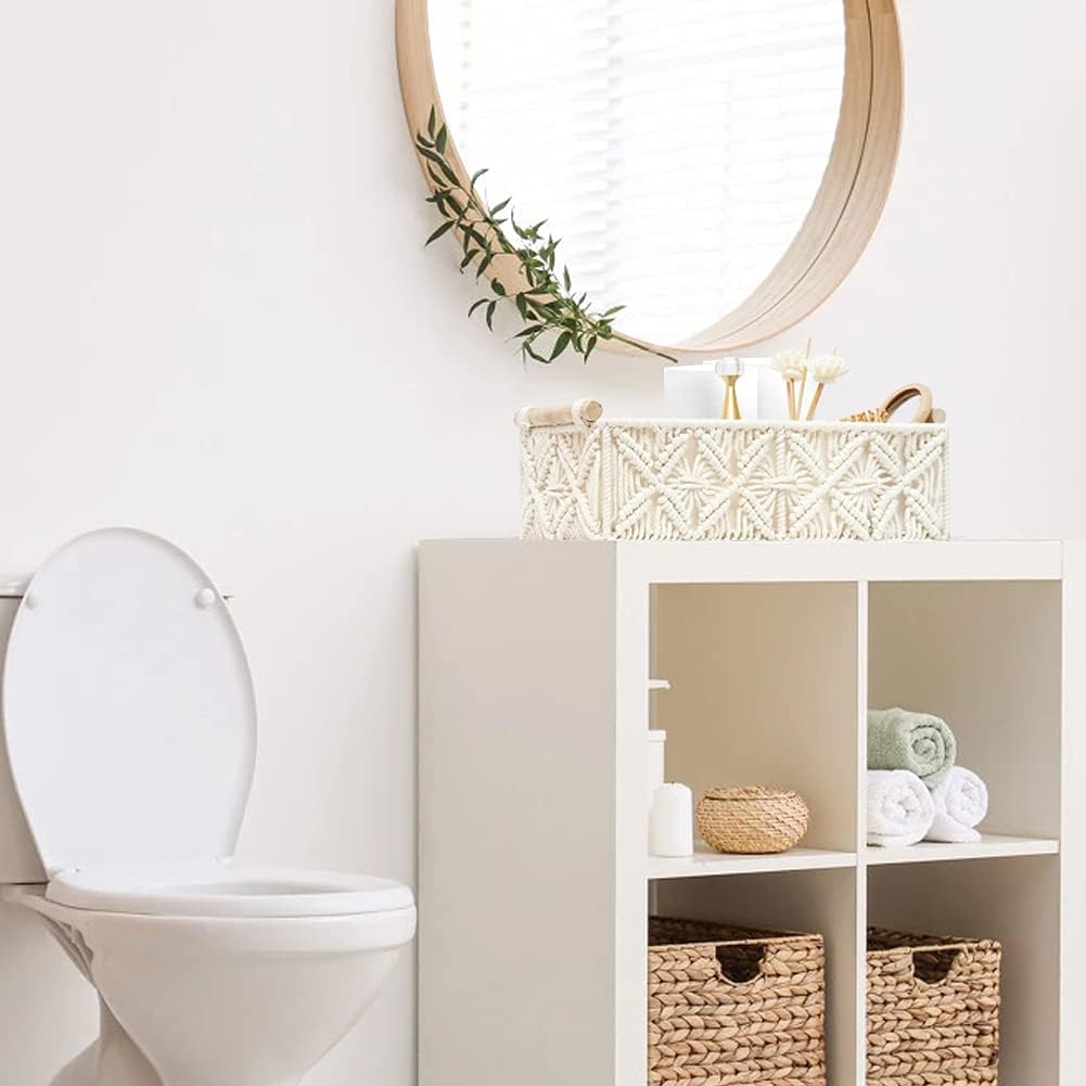 Boho Beige Storage Basket — Set of 2 - View 5