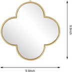 Luxe Black Wall Mirror — Set of 3 - View 6