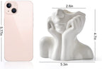 Modern Ceramic Flower Vase — 5.3" - View 5