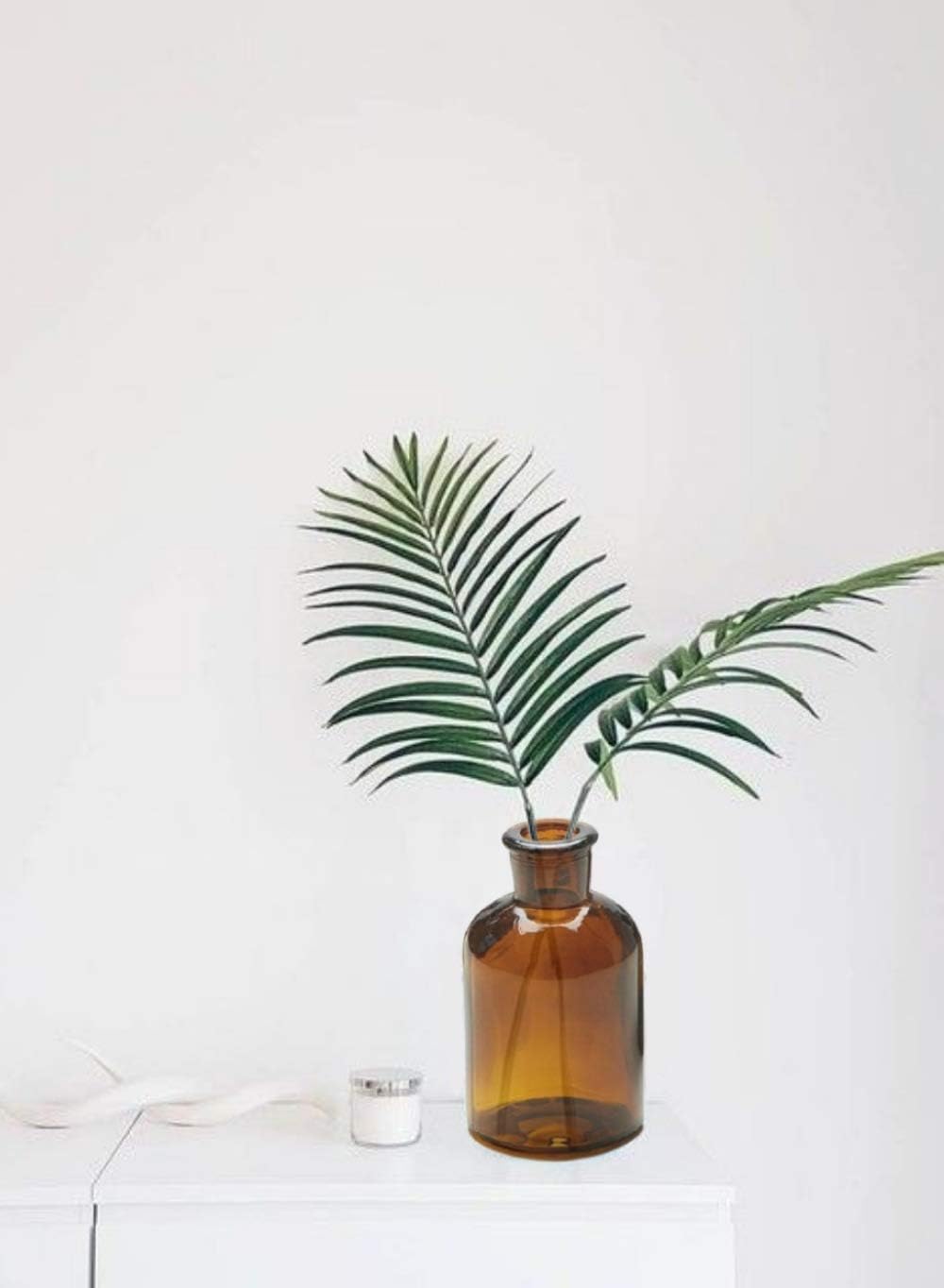 Glass Flower Vase — 6.25" - View 2