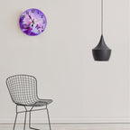 Battery Operated Pink Wall Clock — 10" - View 3