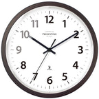 Mid-Century Gold Wall Clock — 10"