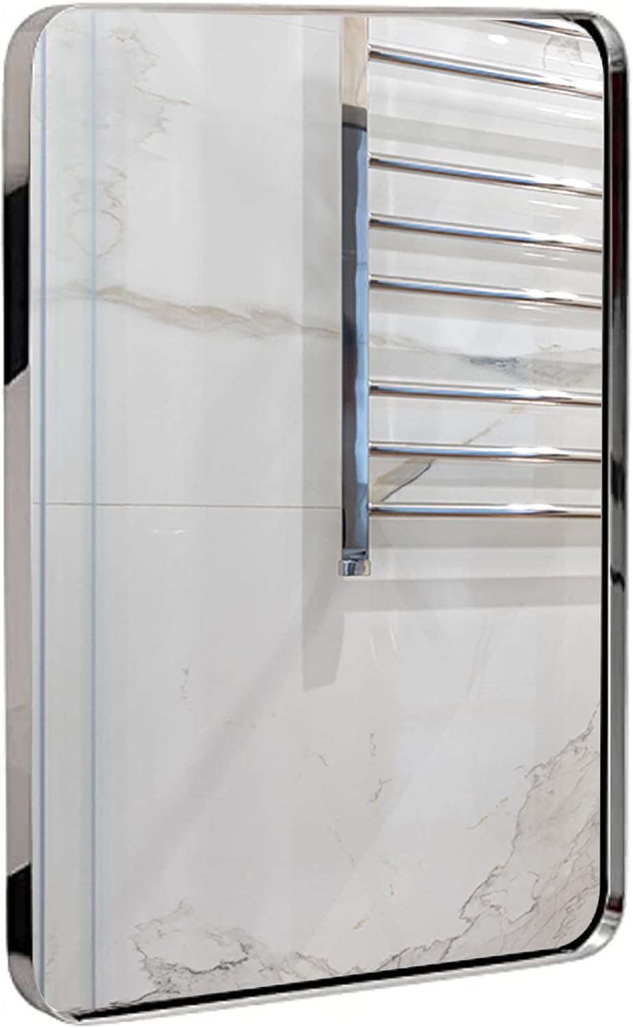 Rectangular Black Wall Mirror — 2" — 30"L x 22"W