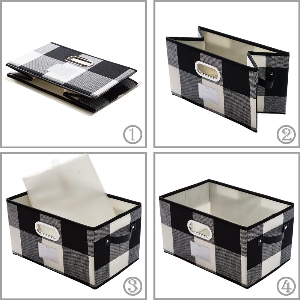 Beige Storage Bin — 7" - View 4