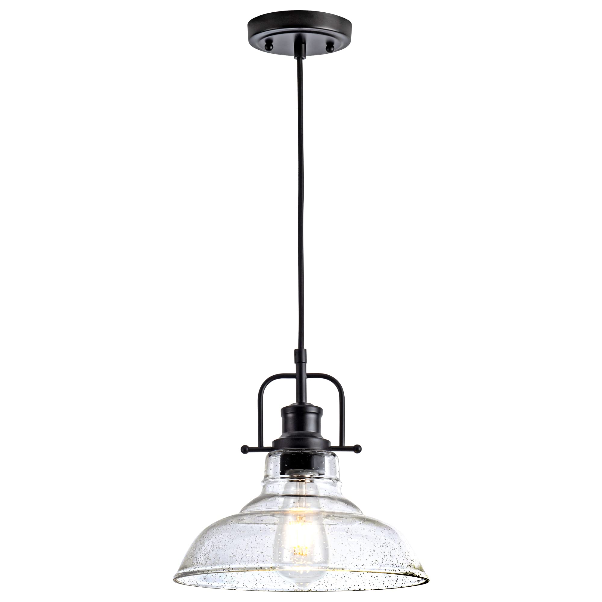 Adjustable Black Pendant Light