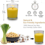 Soy Wax White Candle — Set of 12 - View 2