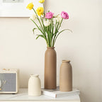 Boho Beige Vase Set — 4" - View 2
