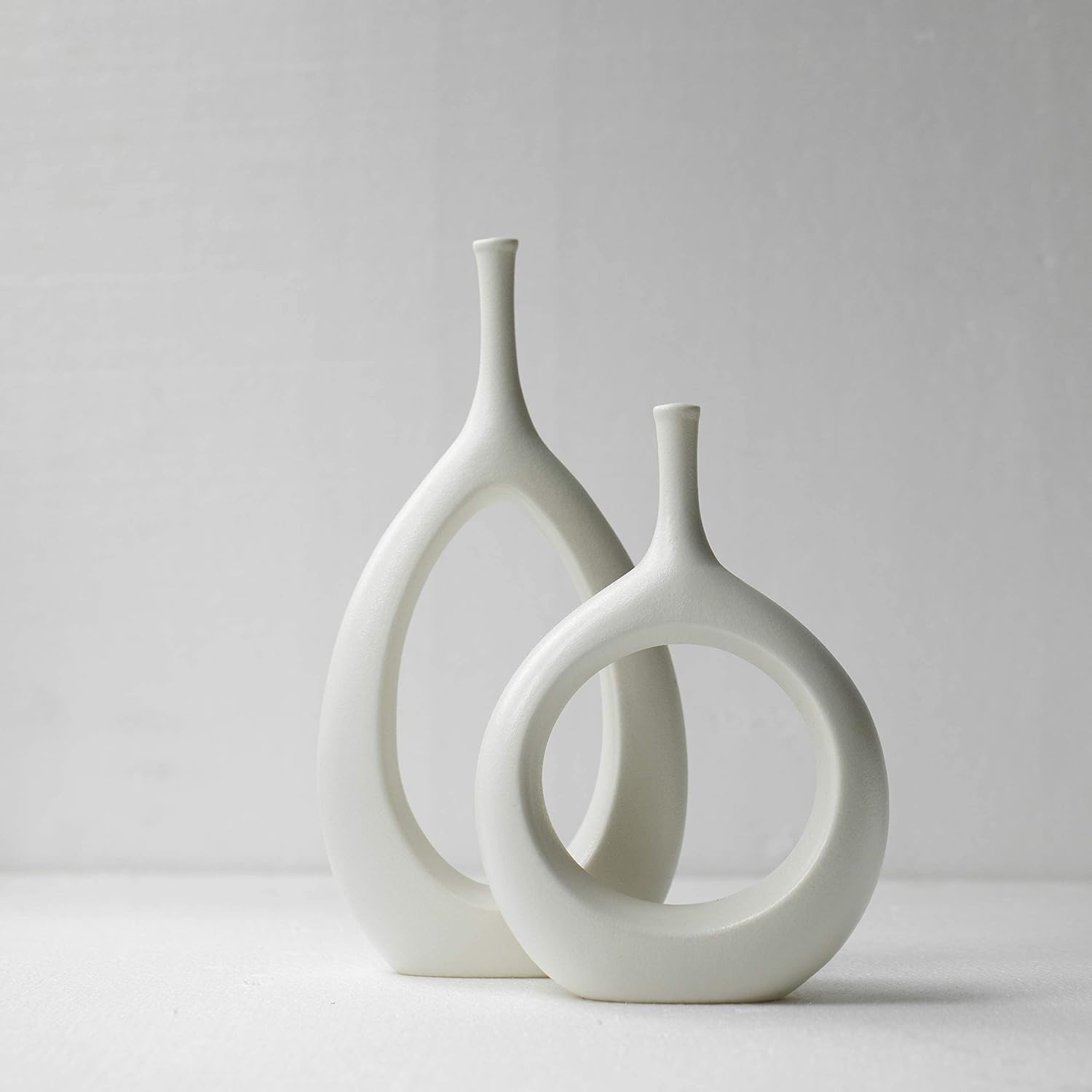 Mid-Century Ceramic Vase Set - View 6