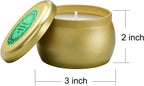 Soy Wax Metal Scented Candle - View 4