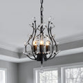 Vintage Luxe Black Chandelier — Black1
