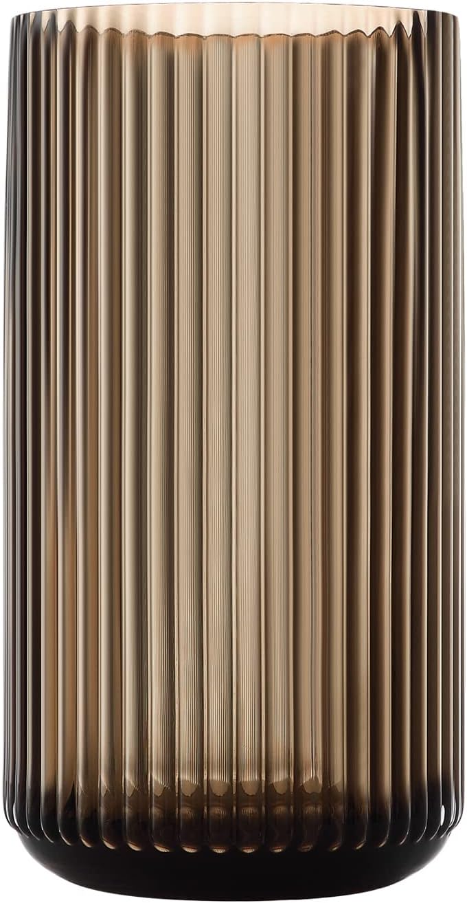 Farmhouse Brown Flower Vase — 9.8" — Brown