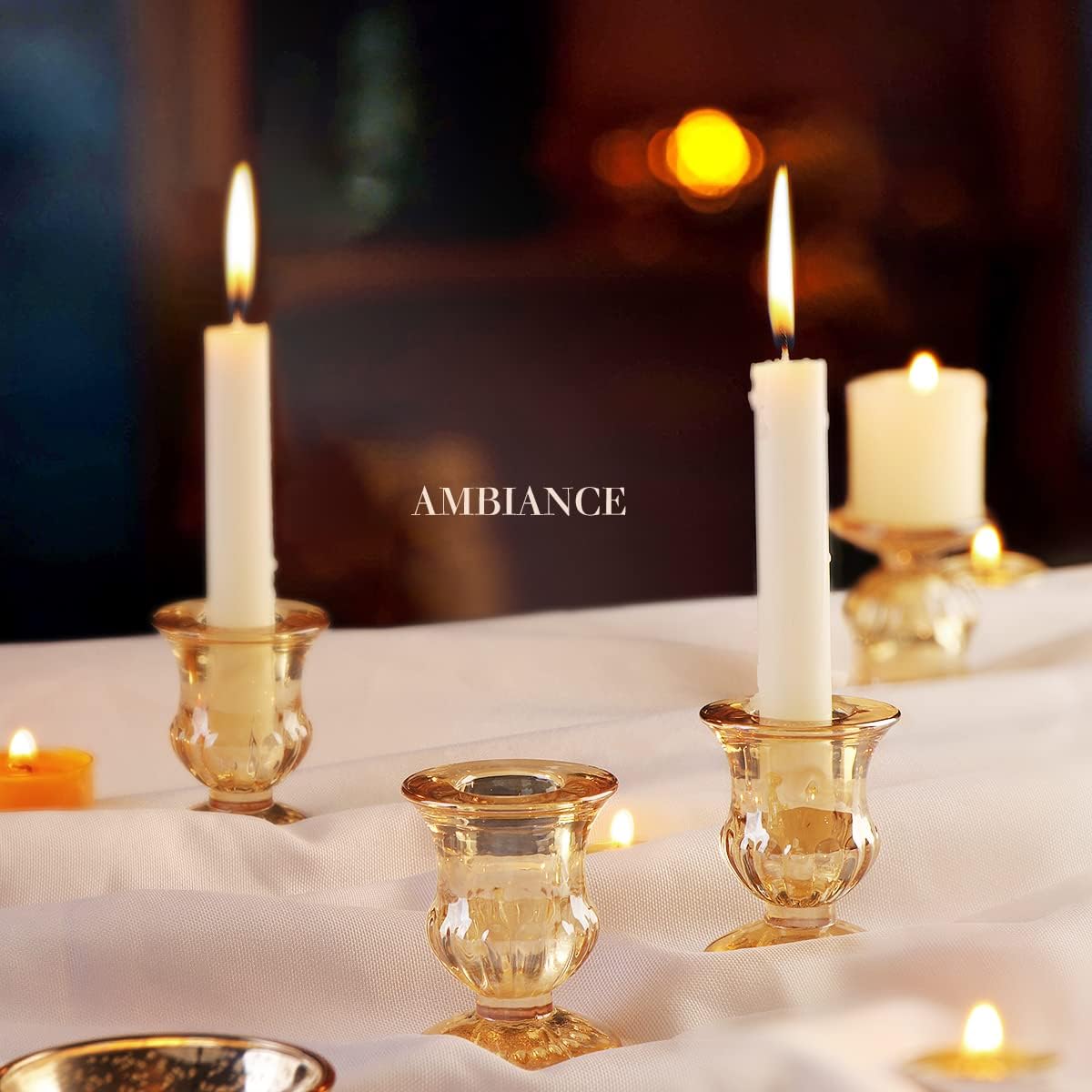 Farmhouse Gold Candle — 2.5" - View 3