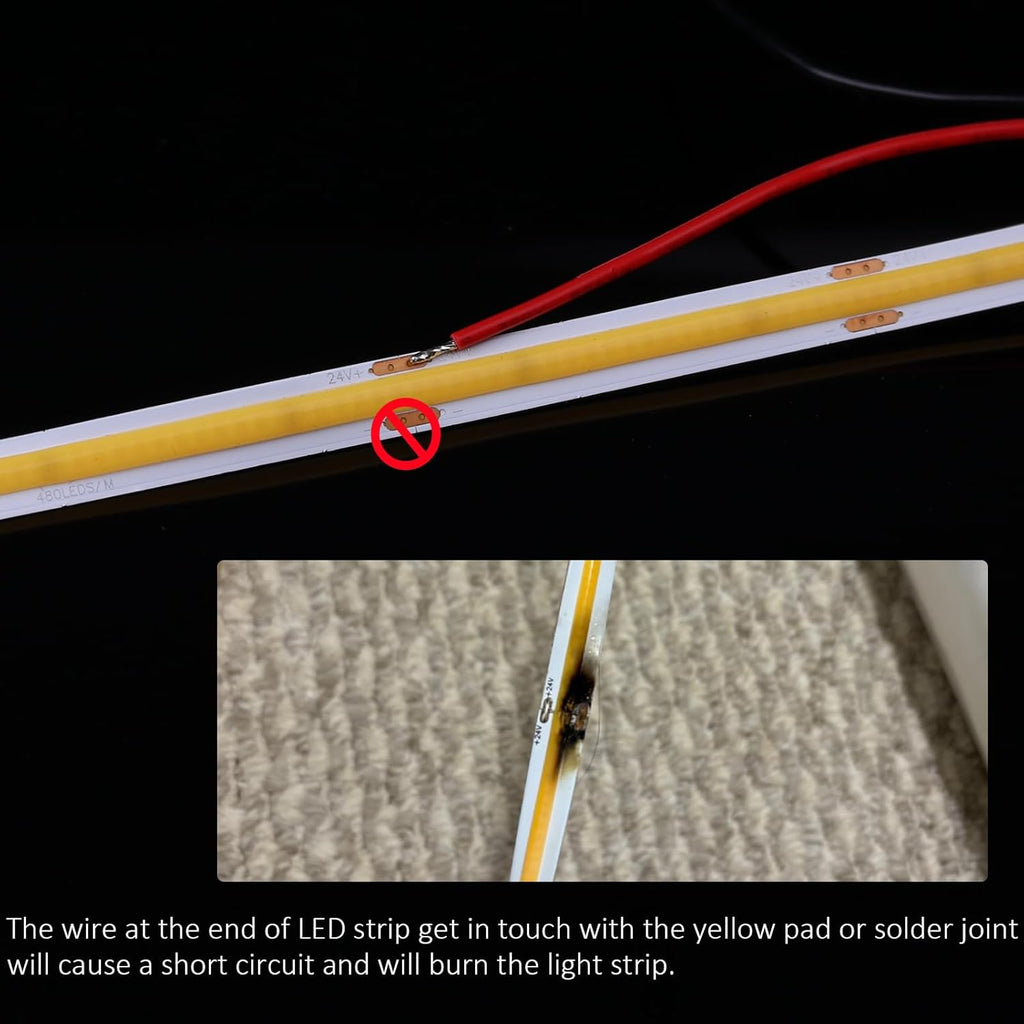 Dimmable Metal LED Strip Lights - View 8