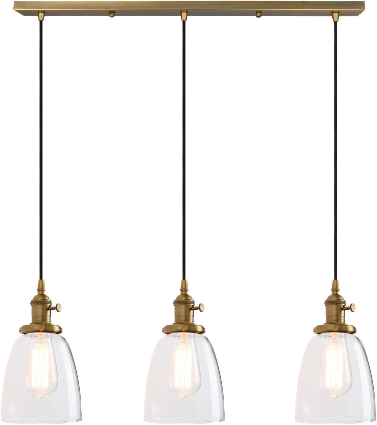 Oval Luxe Black Chandelier — Oval-Antique
