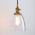Oval Luxe Black Chandelier - View 3