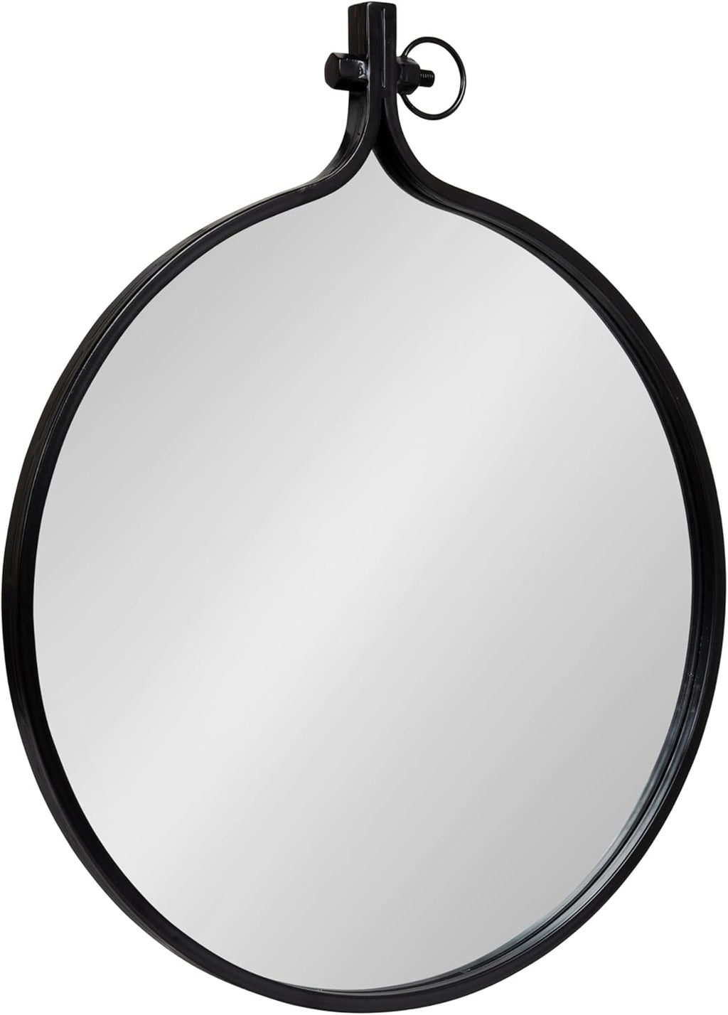 Framed Modern Black Wall Mirror — 28.5" - View 6