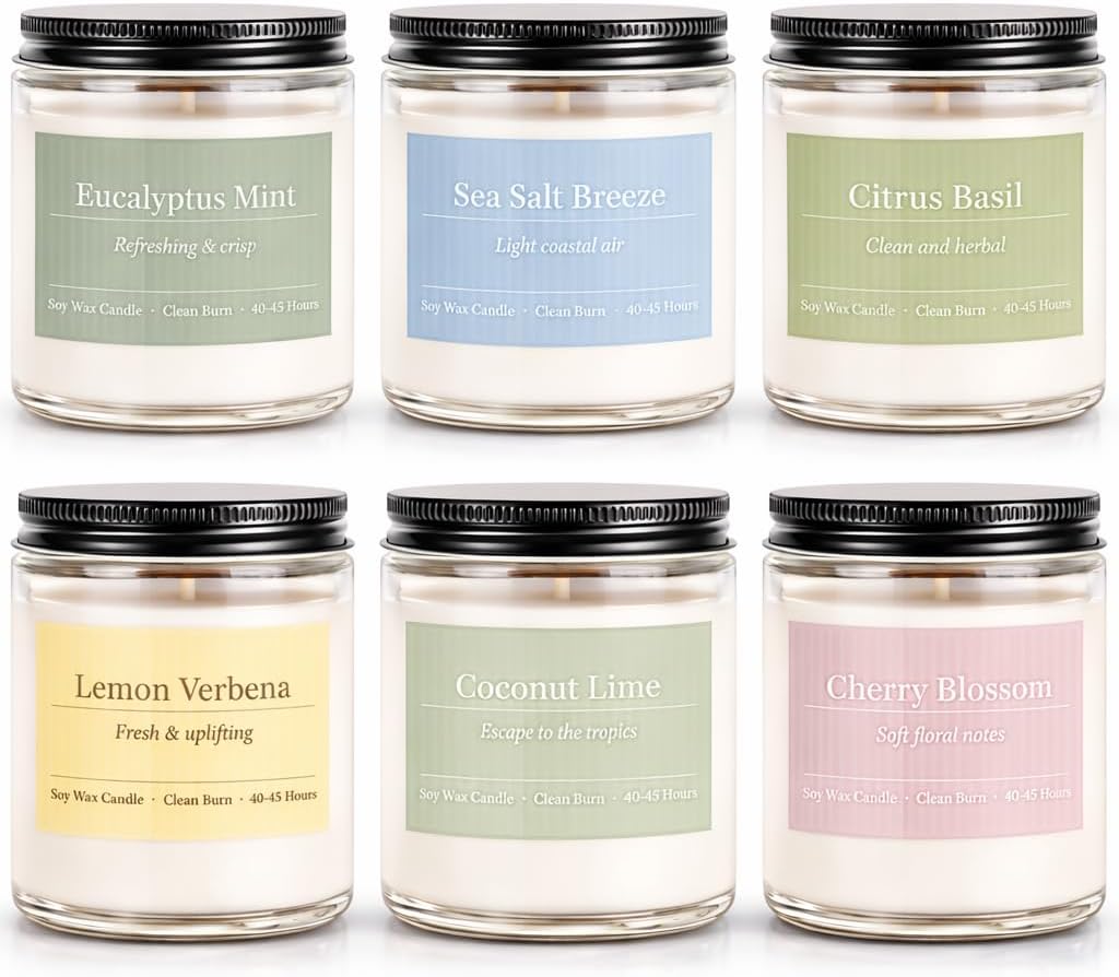 Wood Scented Candle — Spring Summer Collection