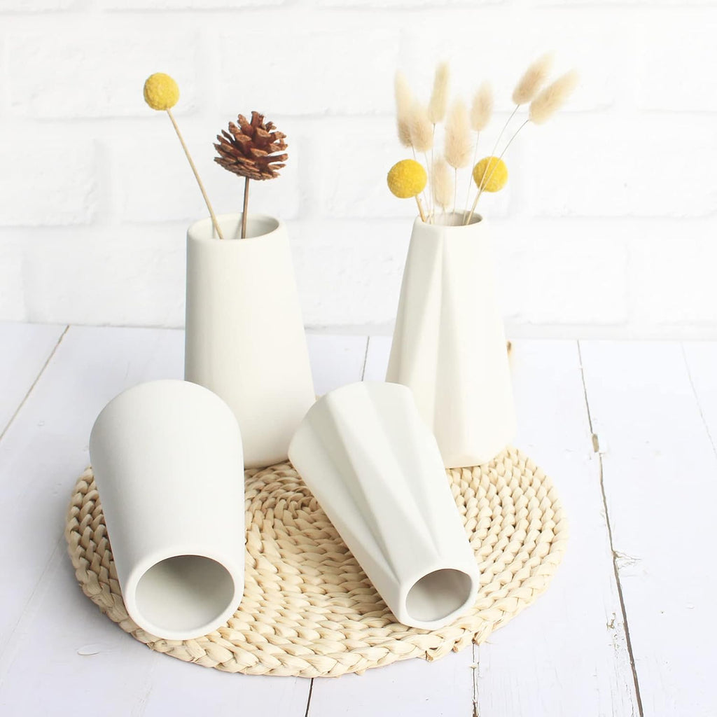 Boho Ceramic Vase — 6" - View 7