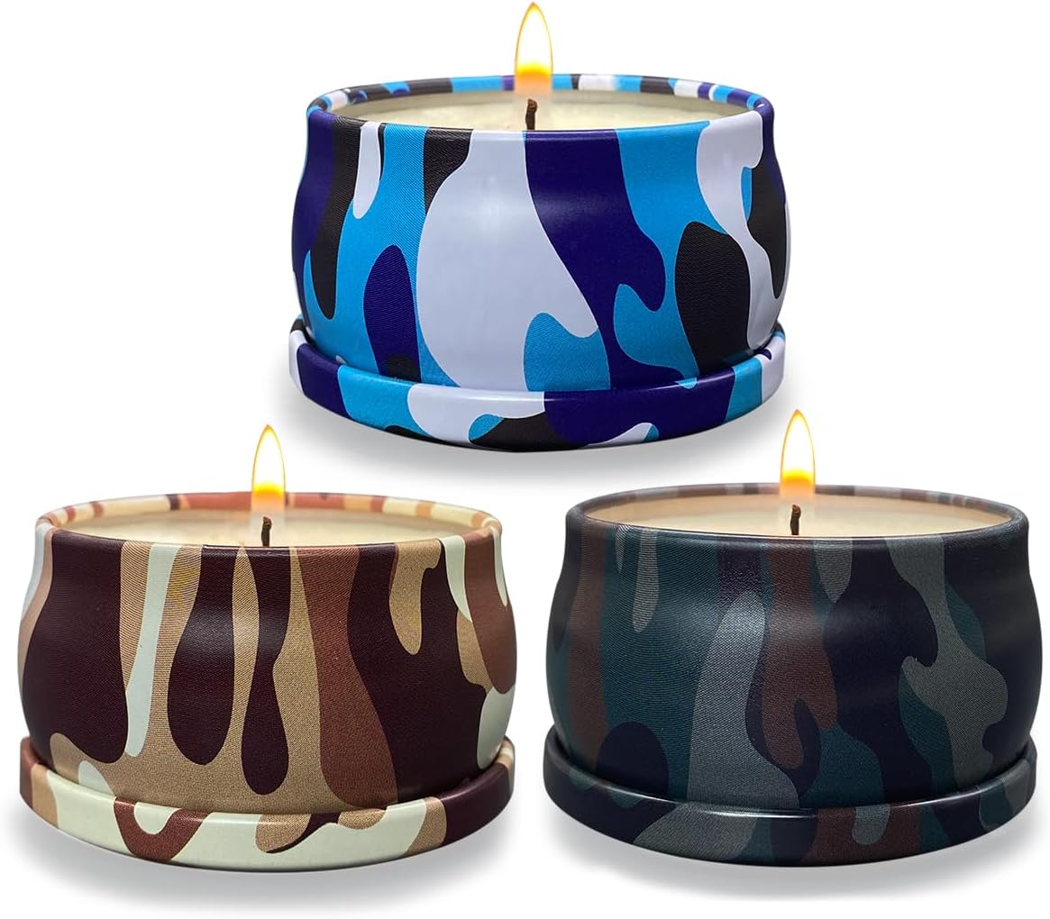 Soy Wax Scented Candle — Three Citronella