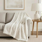 Luxe Brown Throw Pillow — 63"