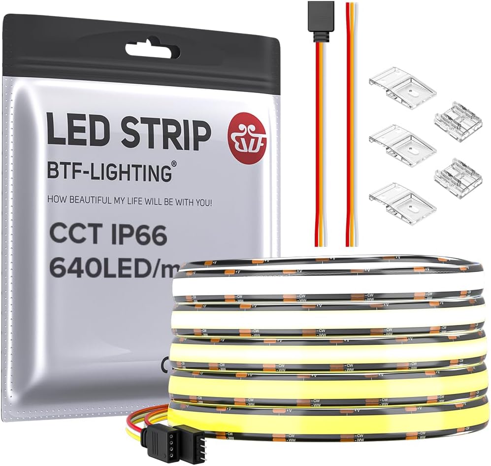 Dimmable Metal LED Strip Light — 2X16 — DC12V IP66