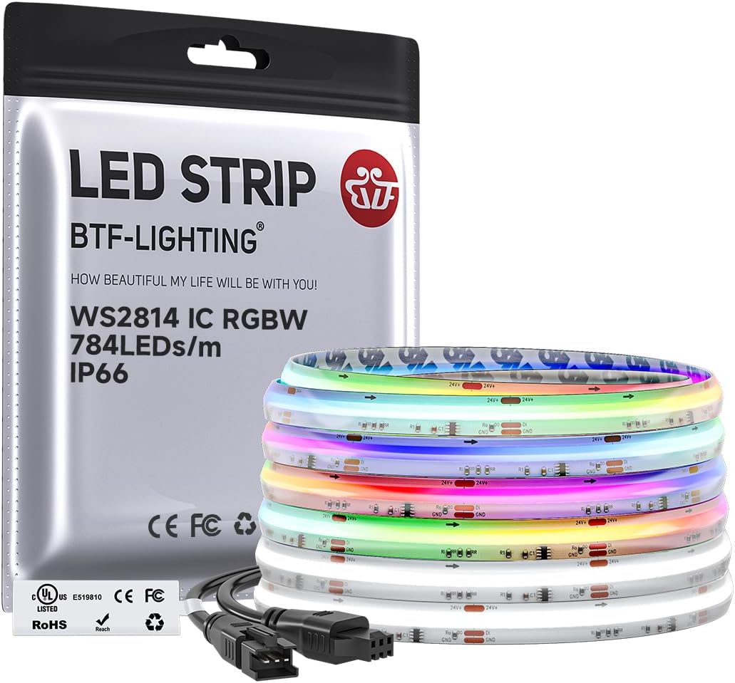 Smart Beige LED Strip Light — RGB+Cool White