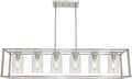 Farmhouse Black Chandelier — 6-Light — 6 Light