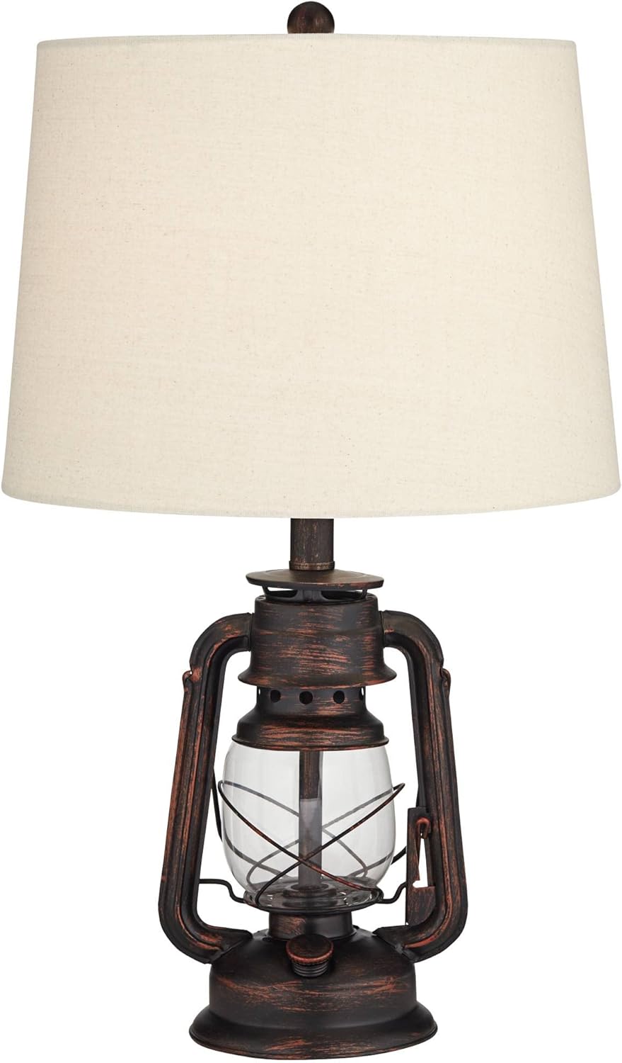 Farmhouse Gold Table Lamp — 23" - View 2