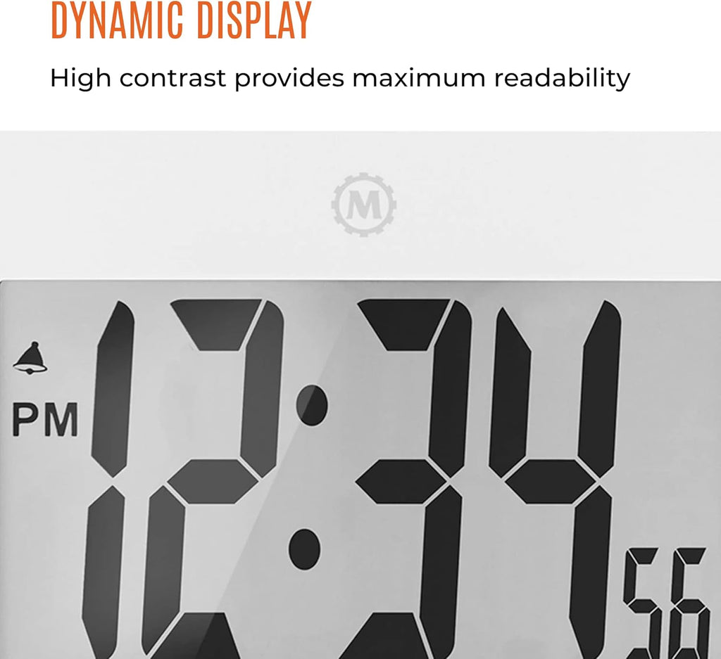 Black Wall Clock - View 7