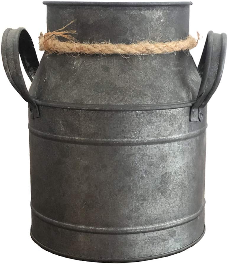 Vintage Farmhouse Brown Vase - View 5