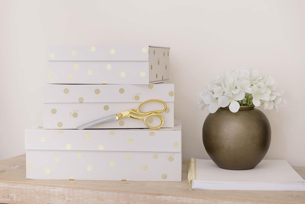 Luxe Gold Storage Bin - View 2