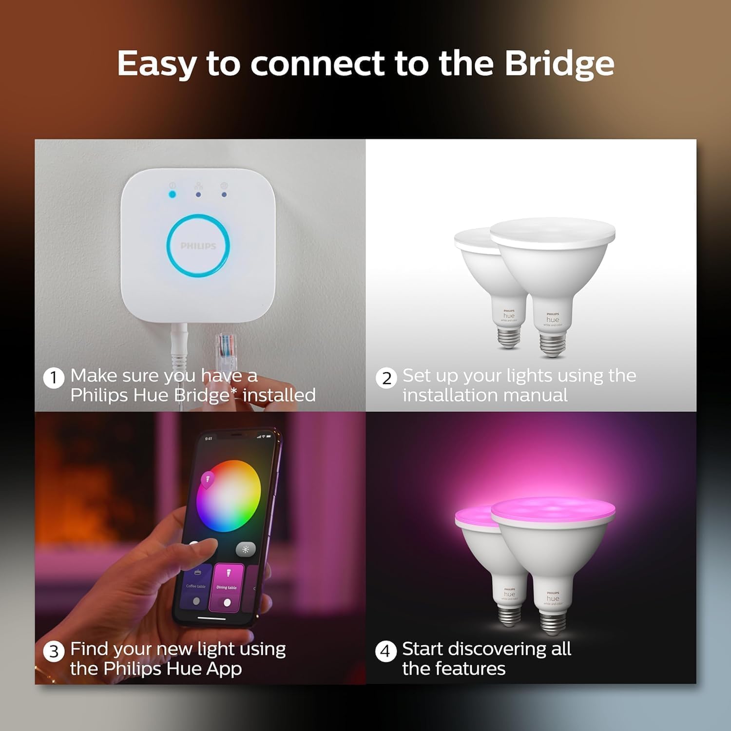 Smart White LED Bulb - View 6